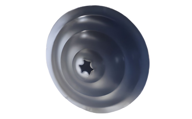 Накладка декоративная BRAAS, сталь, графит