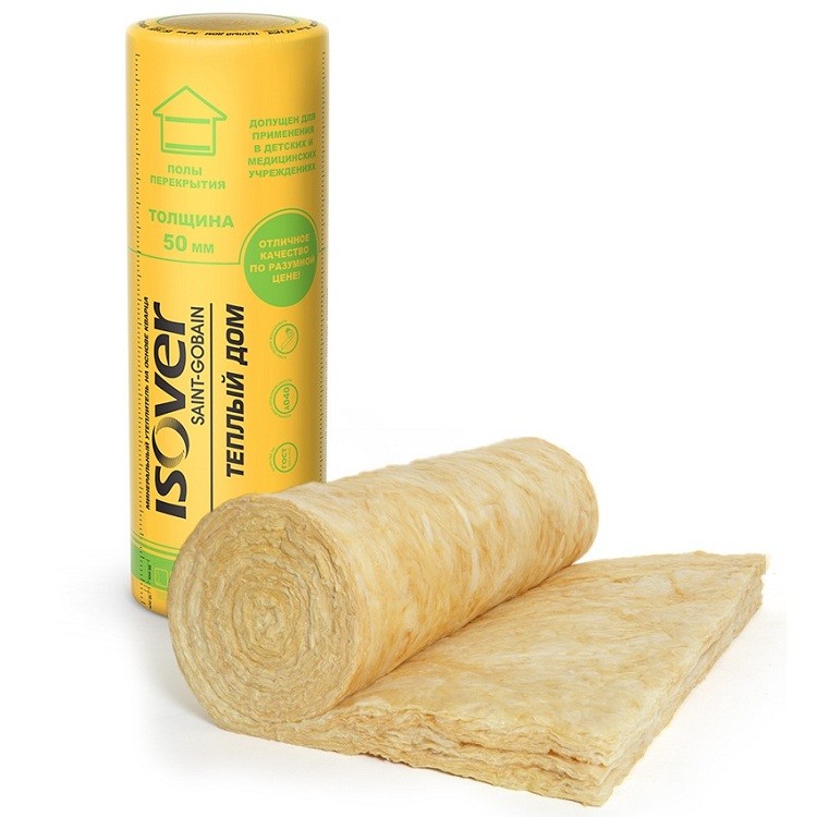 Утеплитель Изовер Теплый Дом 50х1220х5490 мм, 2 шт. уп.