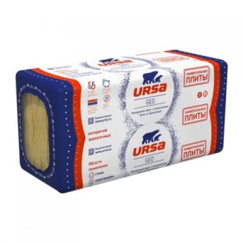 Утеплитель Ursa GEO П-75 1250х600х25 мм, 24 шт. уп