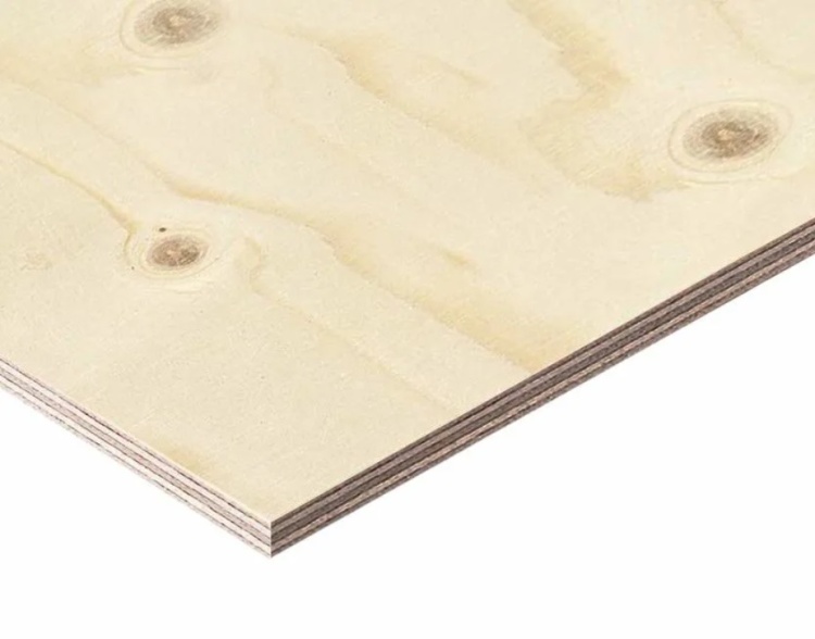 Фанера ФК 2440х1220х9мм, сорт 4/4