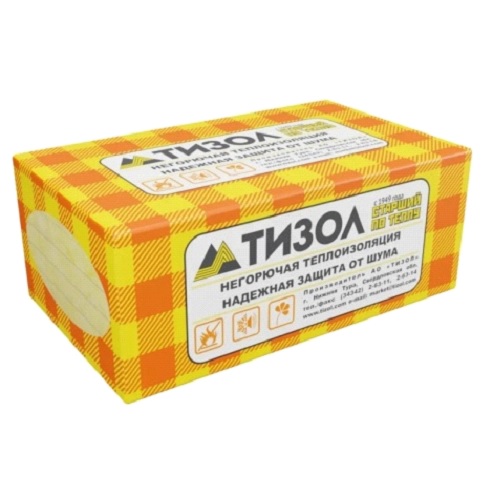 Утеплитель Тизол-Фасад 110 1000х600х50 мм, 6 шт/уп, 3,6 м²