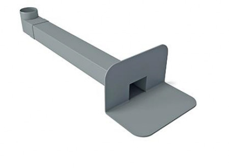 Воронка парапетная ТЕХНОНИКОЛЬ ПВХ 100х100