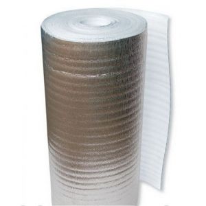 Полотно изоляционное фольгированное с клеевым слоем Изодом 15000х1000х8 мм