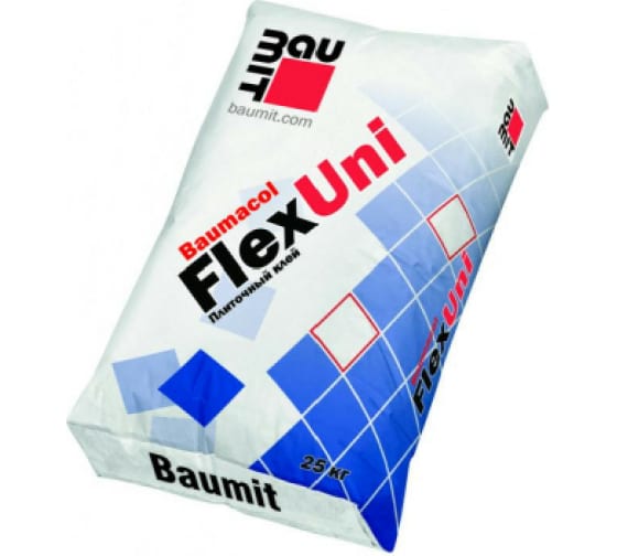 Baumit Плиточный клей тонкослойный эластичный Baumacol FlexUni  25 кг