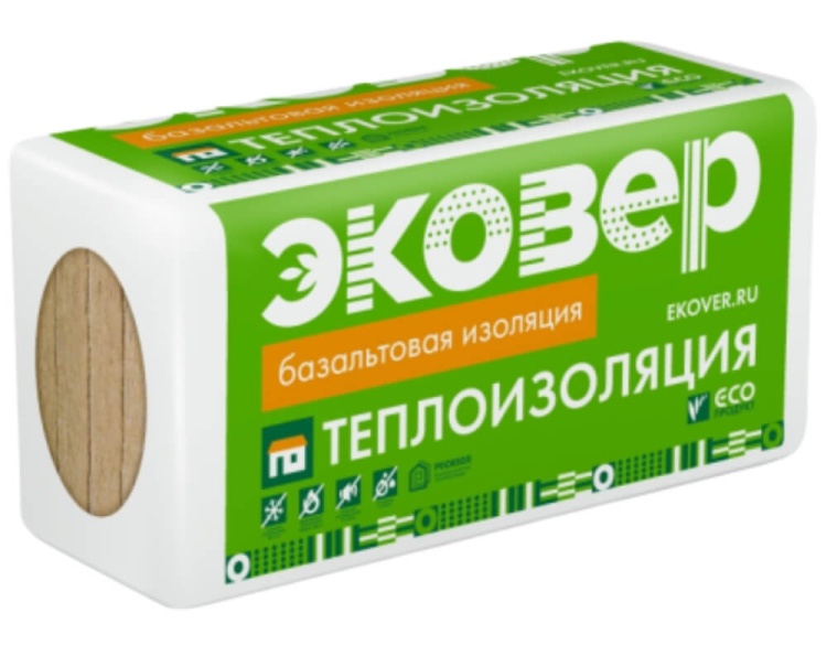 Утеплитель Эковер Фасад Декор 150 1000х600х100 мм, 3 шт/уп, 1,8 м²