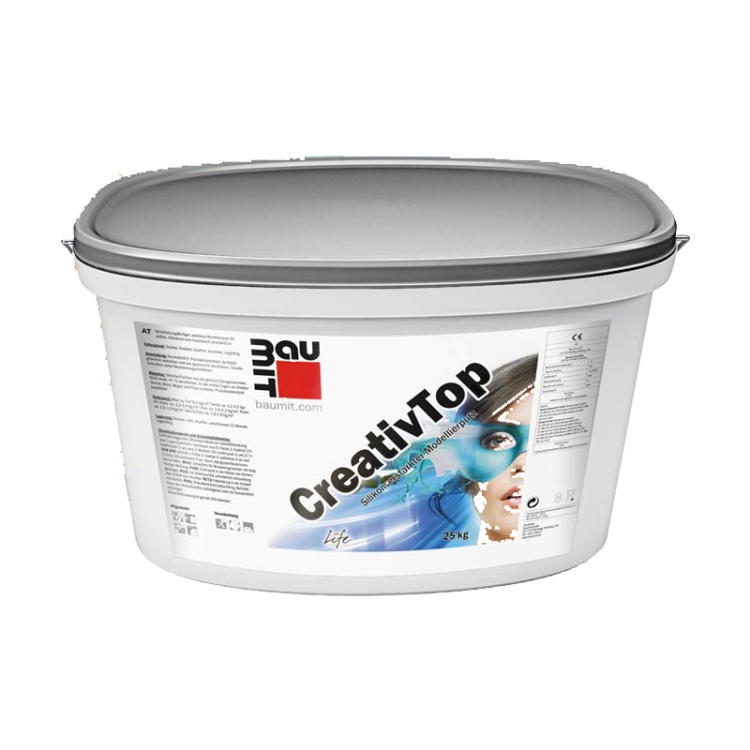 Штукатурка декоративная Baumit CreativTop Pearl 0,5 мм, 25 кг