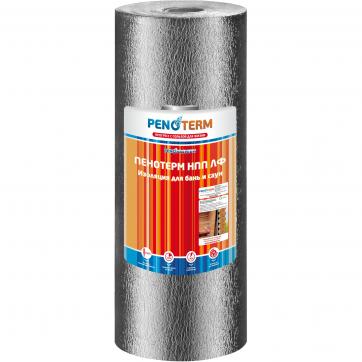 Теплоизоляция для бань и саун Пенотерм НПП ЛФ 8х1200х7.5 мм
