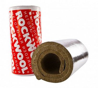 Утеплитель Rockwool Ламелла Мат L Кашированный фольгированный 2500х1000х100 мм