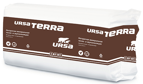 Утеплитель Ursa Terra 37 PN 1250х610х70 мм, 16 шт. уп
