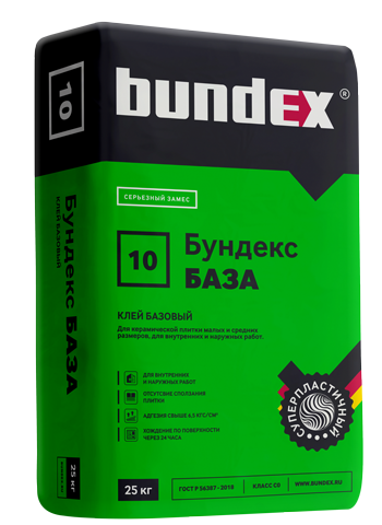 Клей плиточный Бундекс База, 25 кг