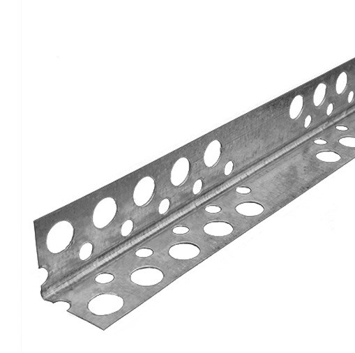 Профиль углозащитный BauHow, ПУ 25х25мм, перфорированный, 3м