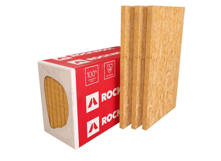 Утеплитель Rockwool Венти Баттс Н(к) Оптима 1000х600х110 мм, 6 шт. уп