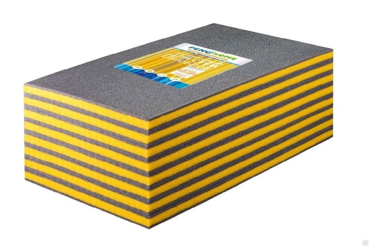 Звукоизоляция Евроблок PenoHome AcustikFoam 1000х600х50 мм, 8 шт/уп, 4,8 м²