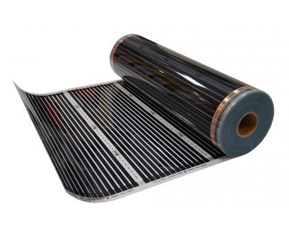 Инфракрасный пленочный теплый пол Leeil ширина 50см, 220 Вт/м2 (100 м/рул)