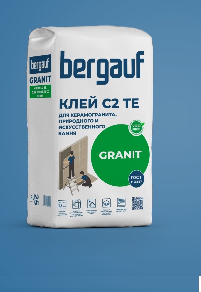 Клей для керамогранита Bergauf Granit 25 кг.