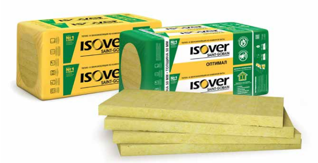 Утеплитель Изовер Руф Н Оптимал 1000х600х50 мм, 6 шт. уп