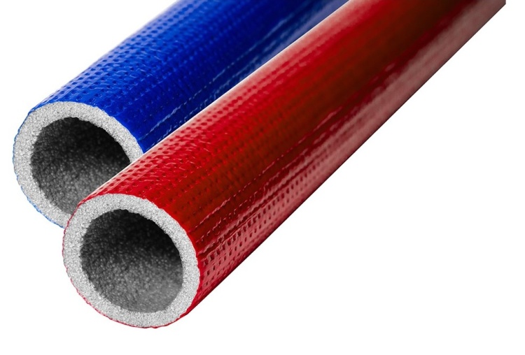 Трубка теплоизоляционная K-FLEX PE COMPACT 9х42 мм, вспененный полиэтилен, красная, 2 м
