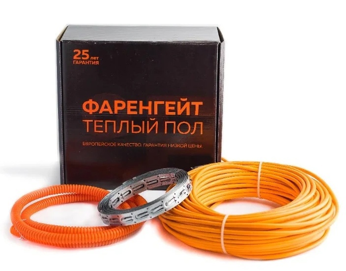 Нагревательный кабель для теплого пола Фаренгейт LTD в стяжку, 100 м, 2000 Вт
