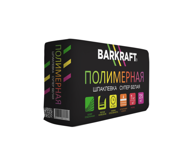 Шпаклевка полимерная Баркрафт (Barkraft), 25 кг