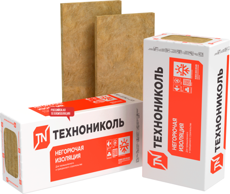 Утеплитель Технониколь ТехноРуф Н Экстра 1200х600х100 мм, 3 шт/уп, 2,16 м²