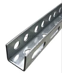 Профиль П-образный 30х30мм, оцинкованый, перфорированный, 2м