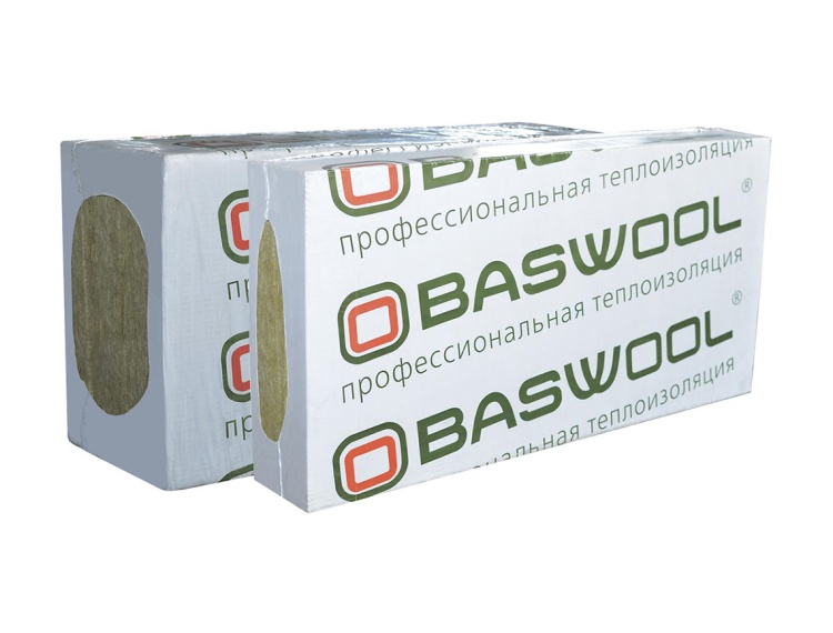 Утеплитель BASWOOL Руф В-180 1200х600х40 мм, 5 шт/уп, 3,6 м²