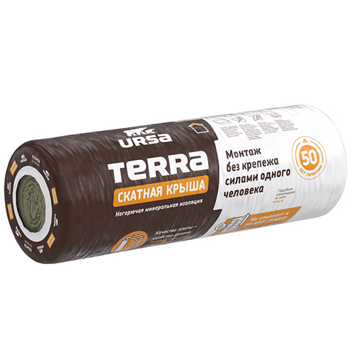 Утеплитель Ursa Terra 35 QN 3500х1200х180 мм