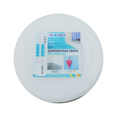 Лента демпферная GLOBEX 8х100х30000 мм