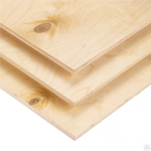 Фанера ФСФ 2440х1220х4мм, сорт 2/2