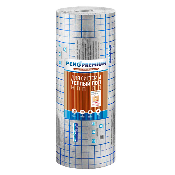 Отражающий изоляция Пенотерм НПП ЛП 5х1200х25 мм