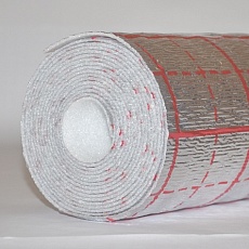 Globex Подложка для системы &quot;Теплый пол&quot; 5*1000*15000 15м2, с разметкой