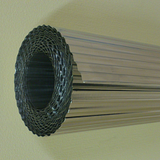 Фольга алюминиевая ДПРХТ 0,2*1000 гофрированная