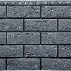 Grand Line Фасадная Панель состаренный кирпич стандарт, графит