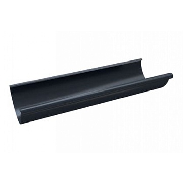 Желоб водосточный металлический Braas Steel 125 мм, 3 м, графит