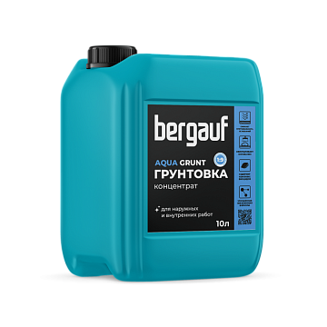 Грунтовка-концентрат Bergauf (Бергауф) Aqua Grunt U, 10 л