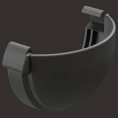 Заглушка желоба Döcke Premium Графит