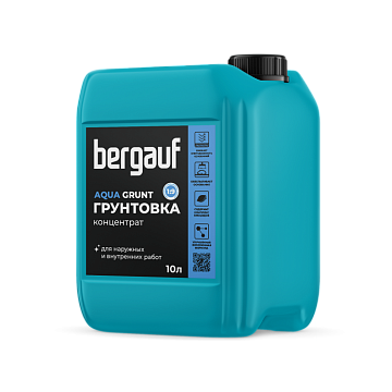 Грунтовка-концентрат Bergauf (Бергауф) Aqua Grunt U, 10 л