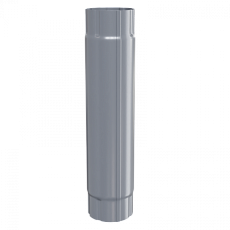 Труба соединительная  D 100*1000   RAL 7024  Графит
