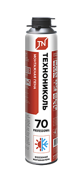 Пена монтажная профессиональная всесезонная Технониколь 70 Professional, 1020 г