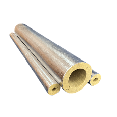 Цилиндры минераловатные тепло и звукоизоляционные огнезащитные EURO-ШЕЛЛ Ц 80/Ф, 1000x159x50