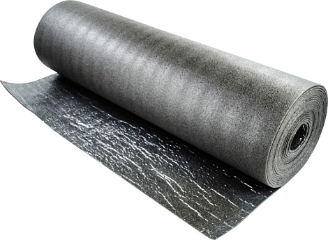 Рулон теплоизоляционный Energoflex Black Star Duct AL 15 мм, 1х5 м, 5 м², вспененный полиэтилен