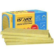 Изовер Мастер Теплых Стен (1000*600*100) 4п/0,24м3/2,4м2
